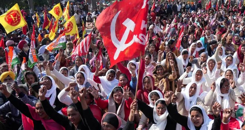 HISTÓRICA HUELGA GENERAL EN INDIA: 300 MILLONES DE TRABAJADORES Y CAMPESINOS CONTRA EL NEOLIBERALISMO