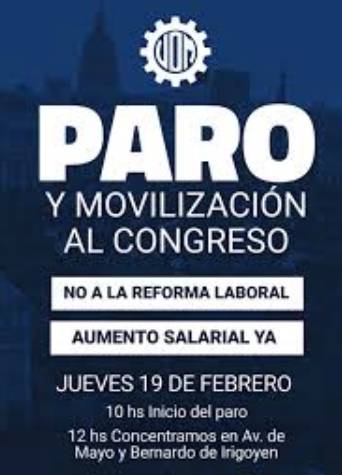 LA RESISTENCIA SINDICAL SE CONSOLIDA: PARO NACIONAL Y MOVILIZACIÓN MASIVA AL CONGRESO
