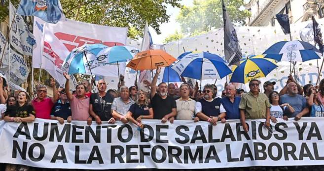 EL FRE SU DESAFÍA A LA CGT Y MOVILIZA CONTRA LA REFORMA LABORAL