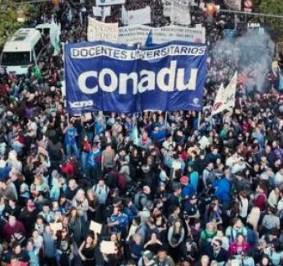 EL GOBIERNO MILIEI BUSCA REFORMAR LA LEY DE FINANCIAMIENTO UNIVERSITARIO PARA EVADIR SUS OBLIGACIONES