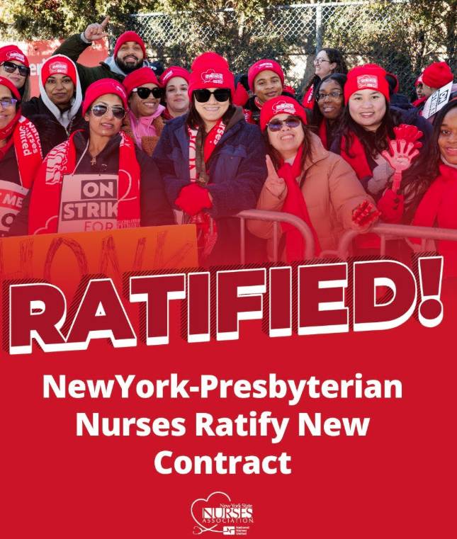 LA REBELIÓN DE LAS ENFERMERAS: VICTORIA EN NUEVA YORK, LUCHA EN CALIFORNIA