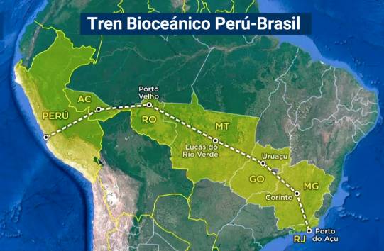 TREN BIOCEÁNICO: LA AMENAZA FERROVIARIA QUE CRUZA EL PULMÓN DEL PLANETA