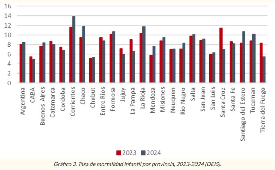 ALARMA SOCIAL: LA MORTALIDAD INFANTIL VUELVE A CRECER EN ARGENTINA TRAS DOS DÉCADAS DE DESCENSO