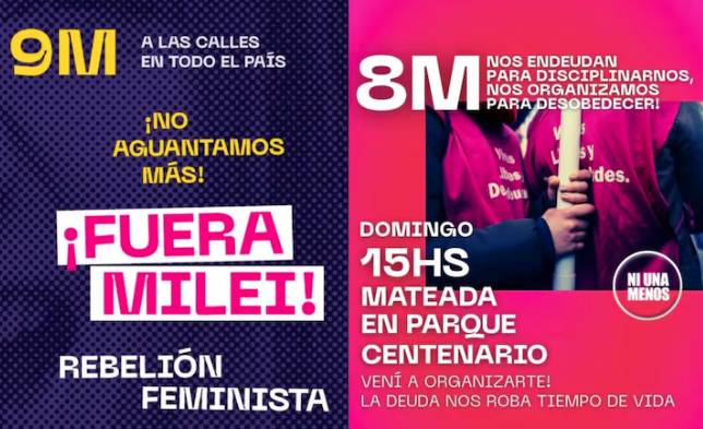 LA REBELIÓN SINDICAL FEMINISTA: EL 9M CONTRA EL AJUSTE Y LA REFORMA LABORAL