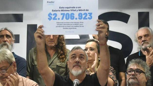 LA REBELIÓN SALARIAL: LOS GREMIOS DESNUDAN LA MISERIA NEOLIBERAL CON UNA CANASTA DE 2,7 MILLONES