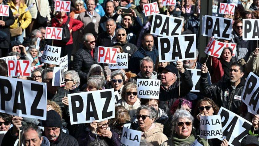 LA CALLE DICE BASTA: ESPAÑA SE LEVANTA CONTRA LA GUERRA IMPERIAL