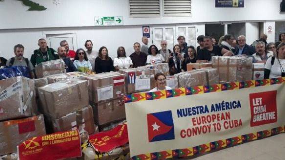 LA SOLIDARIDAD QUE DESAFÍA AL BLOQUEO: EUROPA LLEVA MEDICINAS Y ESPERANZA A CUBA