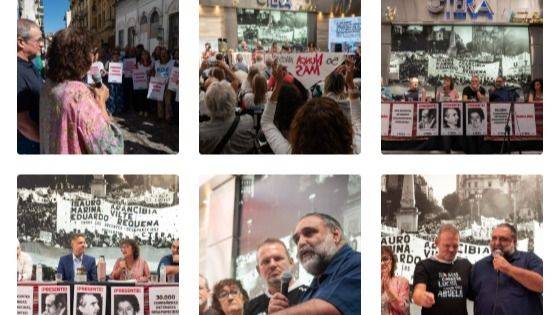 MEMORIA DOCENTE: CTERA Y LA INTERNACIONAL DE LA EDUCACIÓN HOMENAJEARON A 880 MAESTRAS Y MAESTROS DESAPARECIDOS