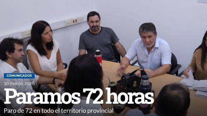 MUNICIPALES SANTACESINOS VISIBILIZAN EL MALESTAR GENERALIZADO CON 72 HORAS DE PARO TOTAL