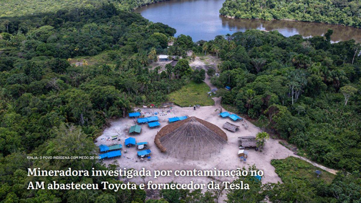 EL ESTAÑO SANGRIENTO DE LA AMAZONÍA: CÓMO LA MINERÍA CONTAMINANTE ALIMENTA A LAS MULTINACIONALES