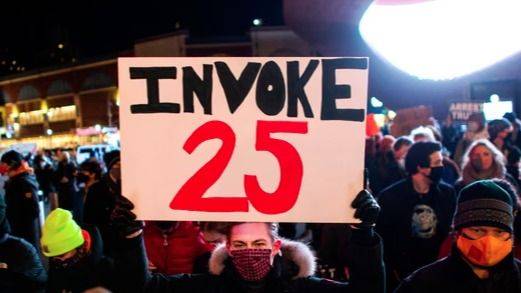 LA AMENAZA NUCLEAR DE TRUMP DESATA PEDIDOS DE DESTITUCIÓN DEL CRIMINAL DE GUERRA TRUMP