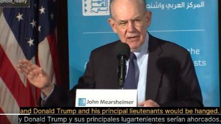 JOHN MEARSHEIMER: "SI HUBIERA JUICIOS AL ESTILO DE NÚREMBERG, JOE BIDEN, DONALD TRUMP Y SUS VICEPRESIDENTES TENDRÍAN QUE RENDIR CUENTAS AL MÁS ALTO NIVEL"