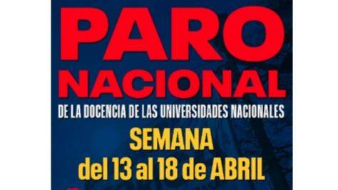 DOCENTES PARALIZAN EL SISTEMA UNIVERSITARIO POR SALARIOS DE MISERIA Y DESOBEDIENCIA JUDICIAL