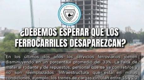 FERROCARRILES EN AGONÍA: EL SISTEMA QUE EL NEOLIBERALISMO QUIERE DESMANTELAR
