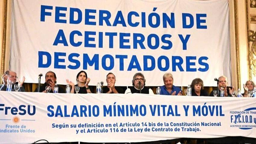 EL FRESU TEJE UN PROGRAMA OBRERO Y LE DECLARA LA GUERRA AL AJUSTE