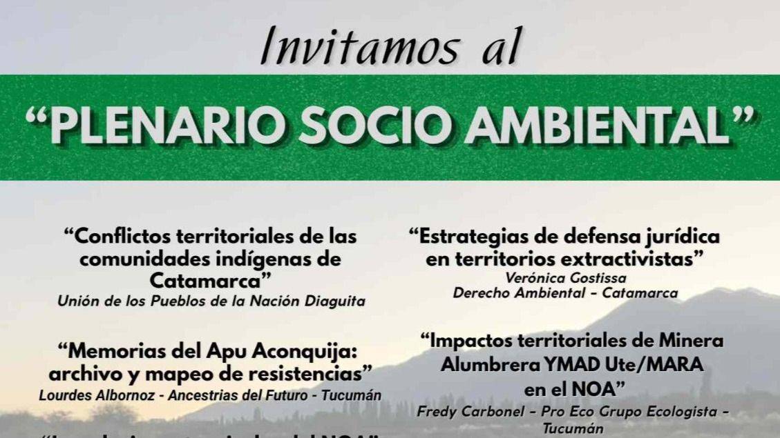 "PLENARIO SOCIOAMBIENTAL"