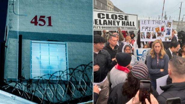 GUSANOS EN LA COMIDA Y GAS LACRIMÓGENO: LA HUELGA QUE SACUDE AL CENTRO DE DETENCIÓN DE ICE EN NEWARK