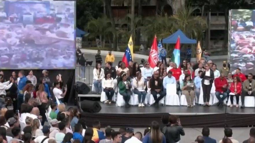 CARACAS SE VISTE DE RESISTENCIA: EL PODER POPULAR LE CANTA A LA LIBERTAD