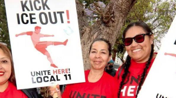 MUNDIAL O LUCHA: TRABAJADORES LE PLANTAN CARA A ICE Y A LA EXPLOTACIÓN