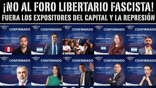LA DERECHA MÁS RANCIA SE TOMA EL CLUB DE LA UNIÓN CON UN FORO LIBERTARIO