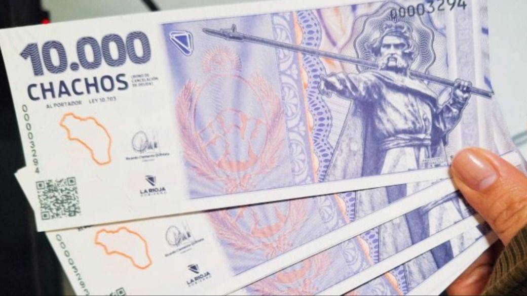 VUELVEN LOS CHACHOS: LA RIOJA SE INVENTA SU PROPIA MONEDA PARA ESQUIVAR EL AHOGO NACIONAL