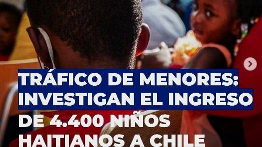 UNICEF EXIGE RESPUESTAS POR NIÑES HAITIANES DESAPARECIDES EN CHILE