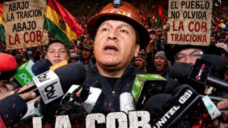 BOLIVIA EN LLAMAS: LA TRAICIÓN DE LA COB ABRE LAS PUERTAS A LA REPRESIÓN DE PAZ