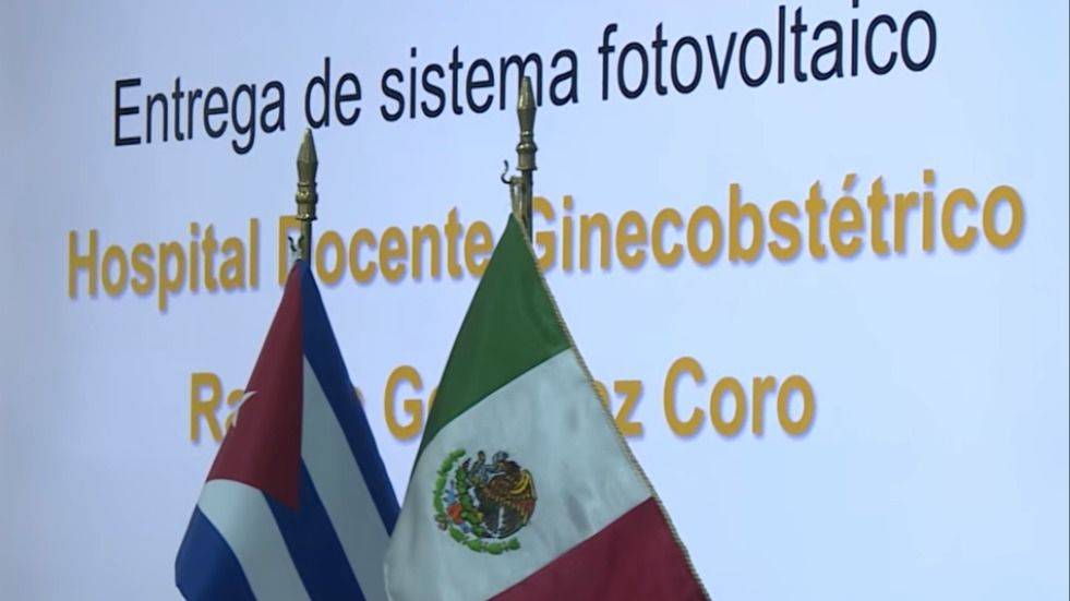 PANELES SOLARES PARA SALVAR VIDAS: MÉXICO Y CUBA TEJEN UN CERCO DE AMISTAD FRENTE AL BLOQUEO