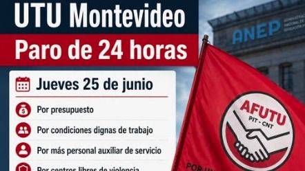 LA EDUCACIÓN PÚBLICA URUGUAYA SE PLANTA: PARO NACIONAL DOCENTE CONTRA EL AJUSTE