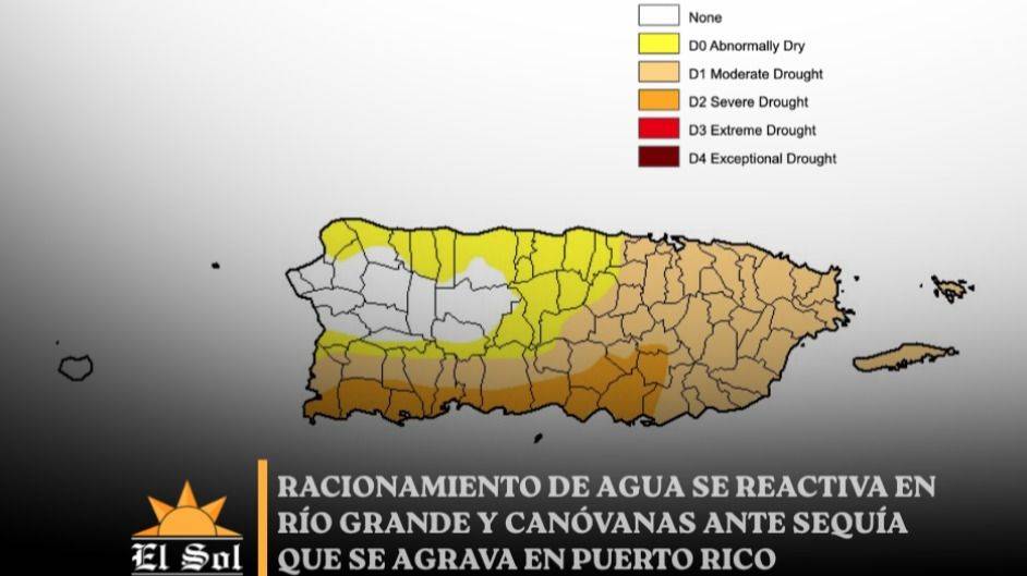 PUERTO RICO SECO: LA SEQUÍA ORDENA RACIONAMIENTO DE 48 HORAS Y ACTIVA A LA GUARDIA NACIONAL