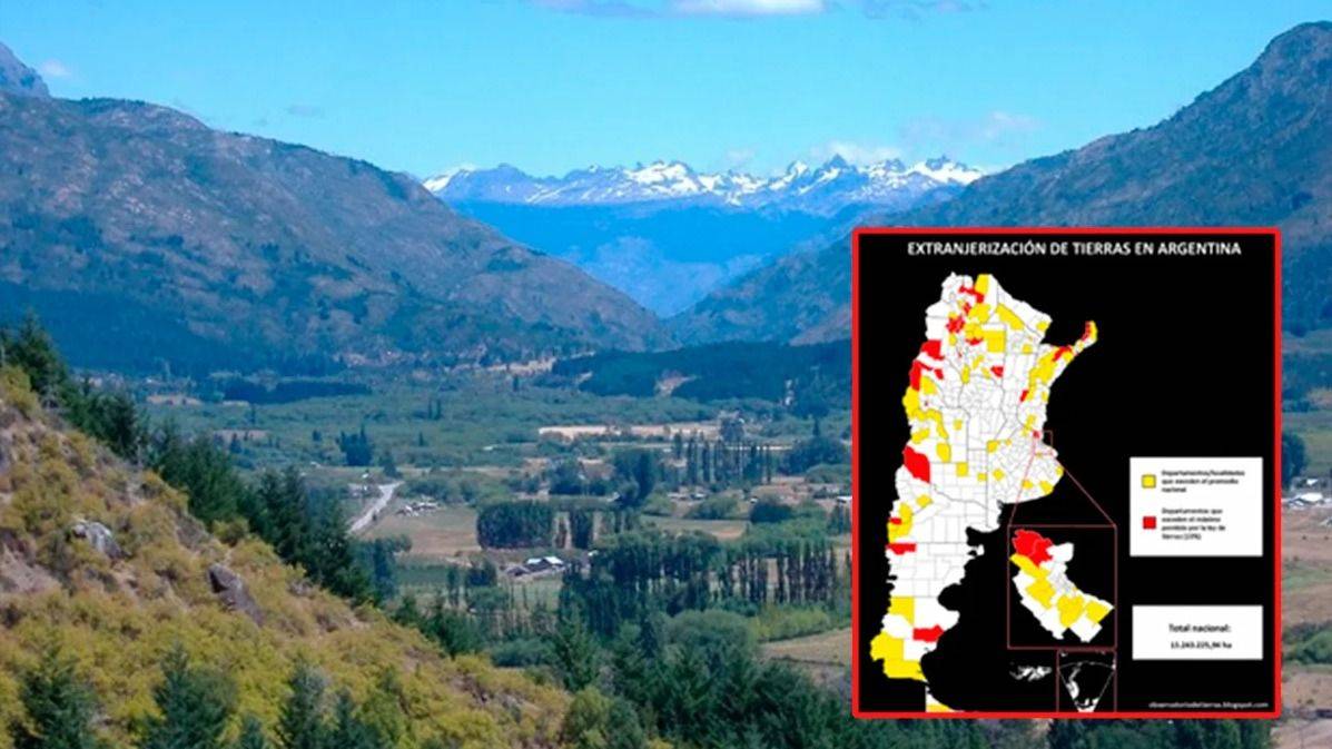 EL MAPA DE LA VENTA DE LA PATRIA: 13 MILLONES DE HECTÁREAS YA NO SON "NUESTRAS"
