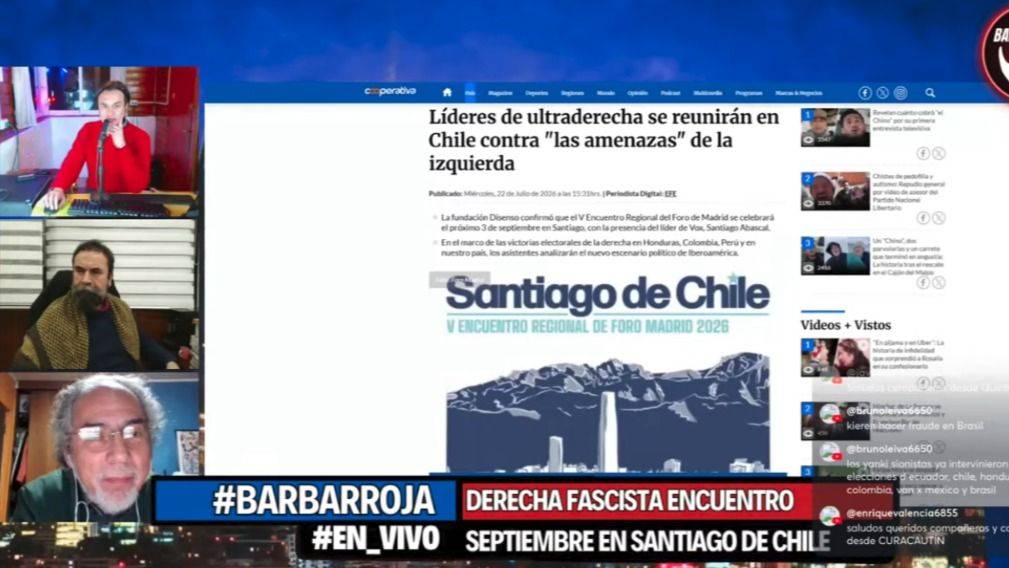 LA OFENSIVA REACCIONARIA LLEGA A SANTIAGO: PATRICIO VEJAR DESNUDÓ LOS PLANES DE LA ULTRADERECHA Y EL PAPEL DEL OBSERVATORIO POR EL CIERRE DE LA ESCUELA DE LAS AMÉRICAS