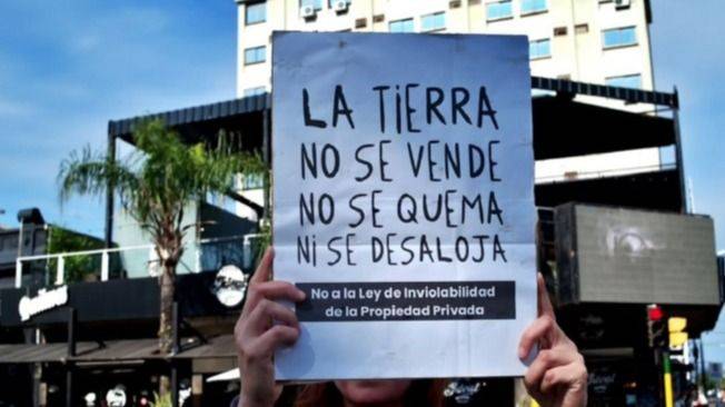 UNIDAD SINDICAL CONTRA LA ENTREGA DEL TERRITORIO: MOVILIZACIÓN MASIVA EN RECHAZO A LA LEY DE TIERRAS