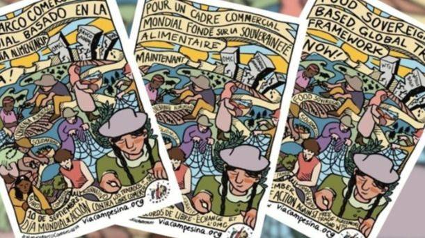 CAMPESINOS DEL MUNDO LLAMAN A OCUPAR SEPTIEMBRE CONTRA EL LIBRE COMERCIO Y LAS ZONAS DE EXCEPCIÓN