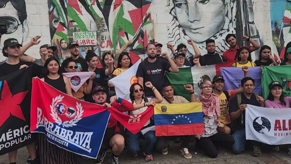 JÓVENES DE NUEVE PAÍSES LLEGAN A VENEZUELA PARA SEMBRAR LA REVOLUCIÓN DESDE LAS COMUNAS