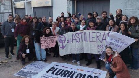 EL CONGRESO DE CICOP LE PONE EL PECHO A LA LUCHA DE LAS TRABAJADORAS DEL ASTILLERO