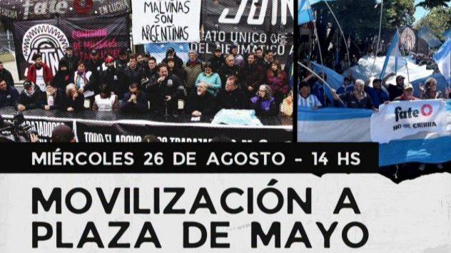 FATE NO SE CIERRA: MOVILIZACIÓN MULTISECTORIAL EXIGE CONTINUIDAD LABORAL EN LA ÚNICA FÁBRICA DE NEUMÁTICOS PARA CAMIONES