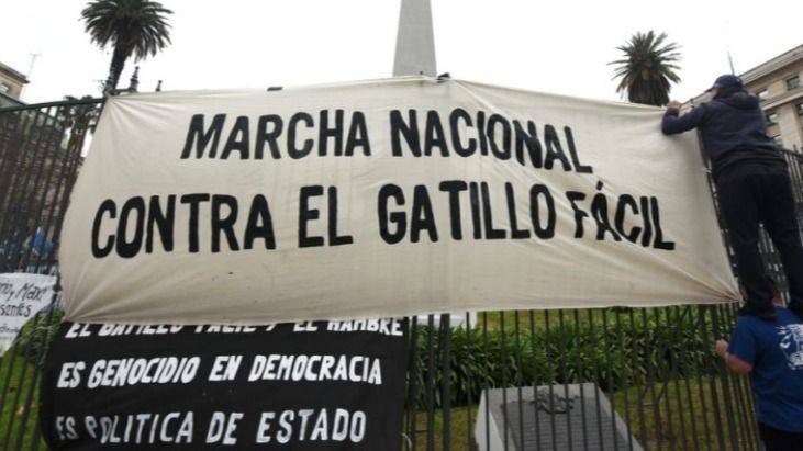 PLAZA DE MAYO VUELVE A CLAMAR POR LOS PIBES: 12° MARCHA CONTRA EL GATILLO FÁCIL DENUNCIA 1.274 MUERTES