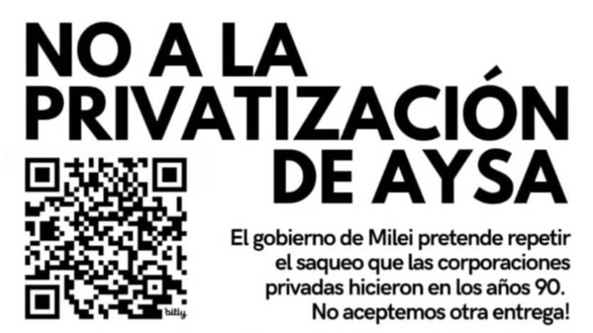 EL AGUA NO SE VENDE, SE DEFIENDE