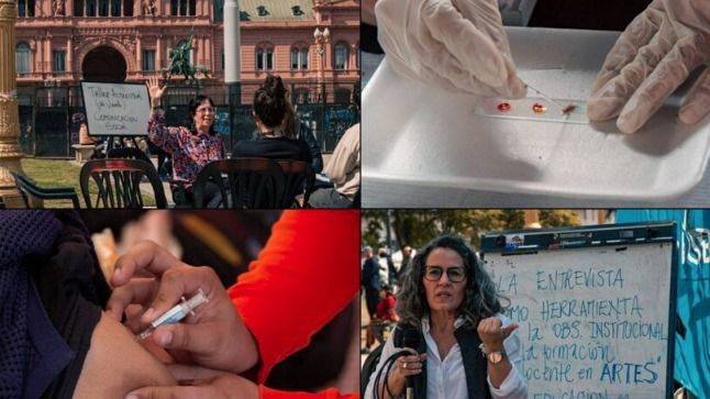LA UBA SACÓ EL AULA A LA CALLE Y ARMÓ UNIVERSIDAD EN PLAZA DE MAYO